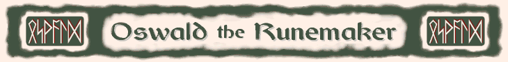Runes by Oswald the Runemaker